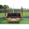 2017 Europe Design Water Hyacinth Sofa Set for Indoor Wicker Furniture